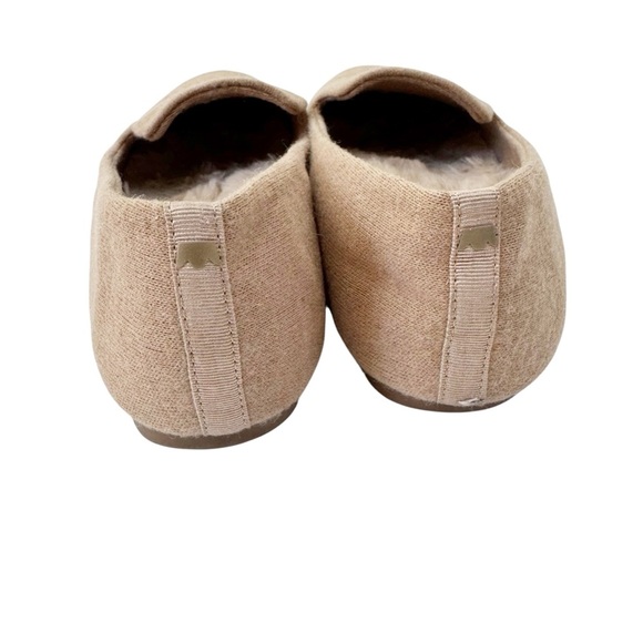 Birdies Starling Knit Loafers in Oatmeal Faux Fur Size 7.5 - Picture 7 of 12